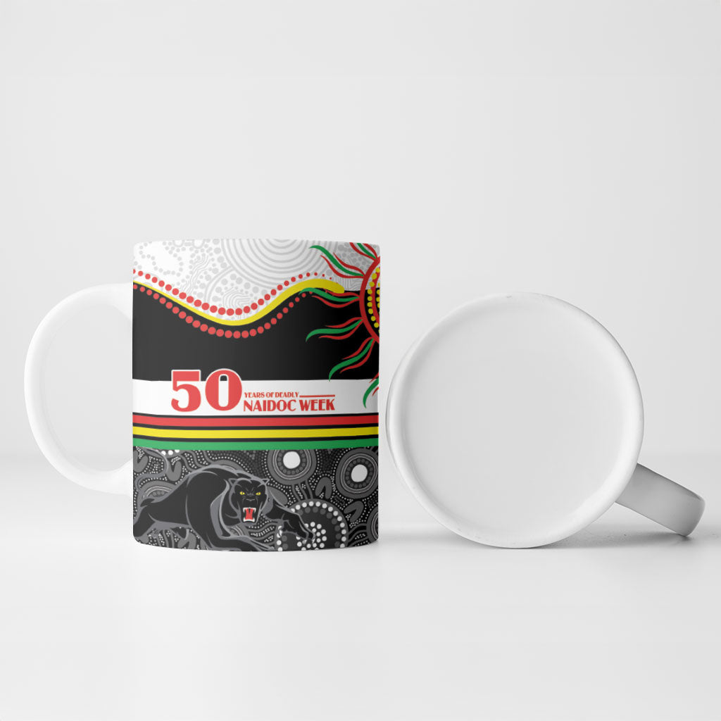 Panthers NAIDOC Week Personalised Ceramic Mug Aboriginal Torres Strait Islanders Vibe