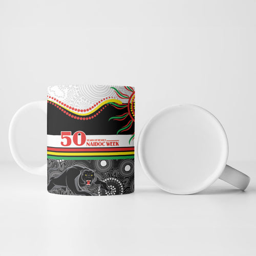 Panthers NAIDOC Week Personalised Ceramic Mug Aboriginal Torres Strait Islanders Vibe