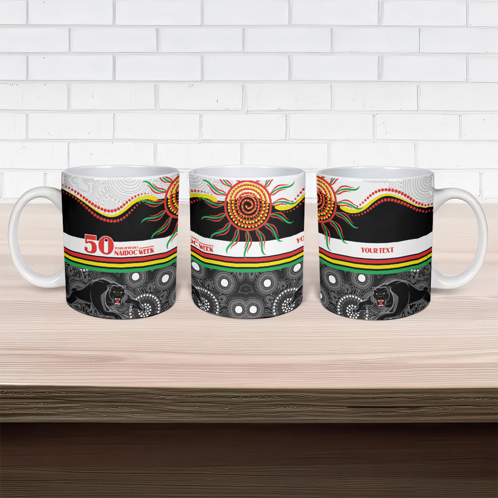 Panthers NAIDOC Week Personalised Ceramic Mug Aboriginal Torres Strait Islanders Vibe