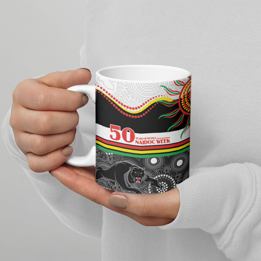 Panthers NAIDOC Week Personalised Ceramic Mug Aboriginal Torres Strait Islanders Vibe