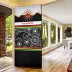 Panthers NAIDOC Week Personalised Door Cover Aboriginal Torres Strait Islanders Vibe