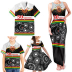 Panthers NAIDOC Week Personalised Family Matching Tank Maxi Dress and Hawaiian Shirt Aboriginal Torres Strait Islanders Vibe