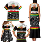 Panthers NAIDOC Week Personalised Family Matching Tank Maxi Dress and Hawaiian Shirt Aboriginal Torres Strait Islanders Vibe