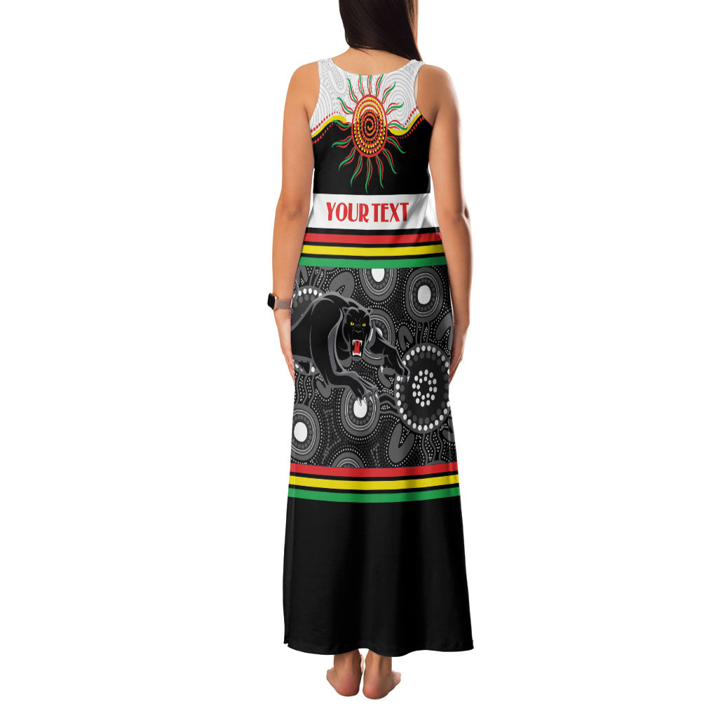 Panthers NAIDOC Week Personalised Family Matching Tank Maxi Dress and Hawaiian Shirt Aboriginal Torres Strait Islanders Vibe