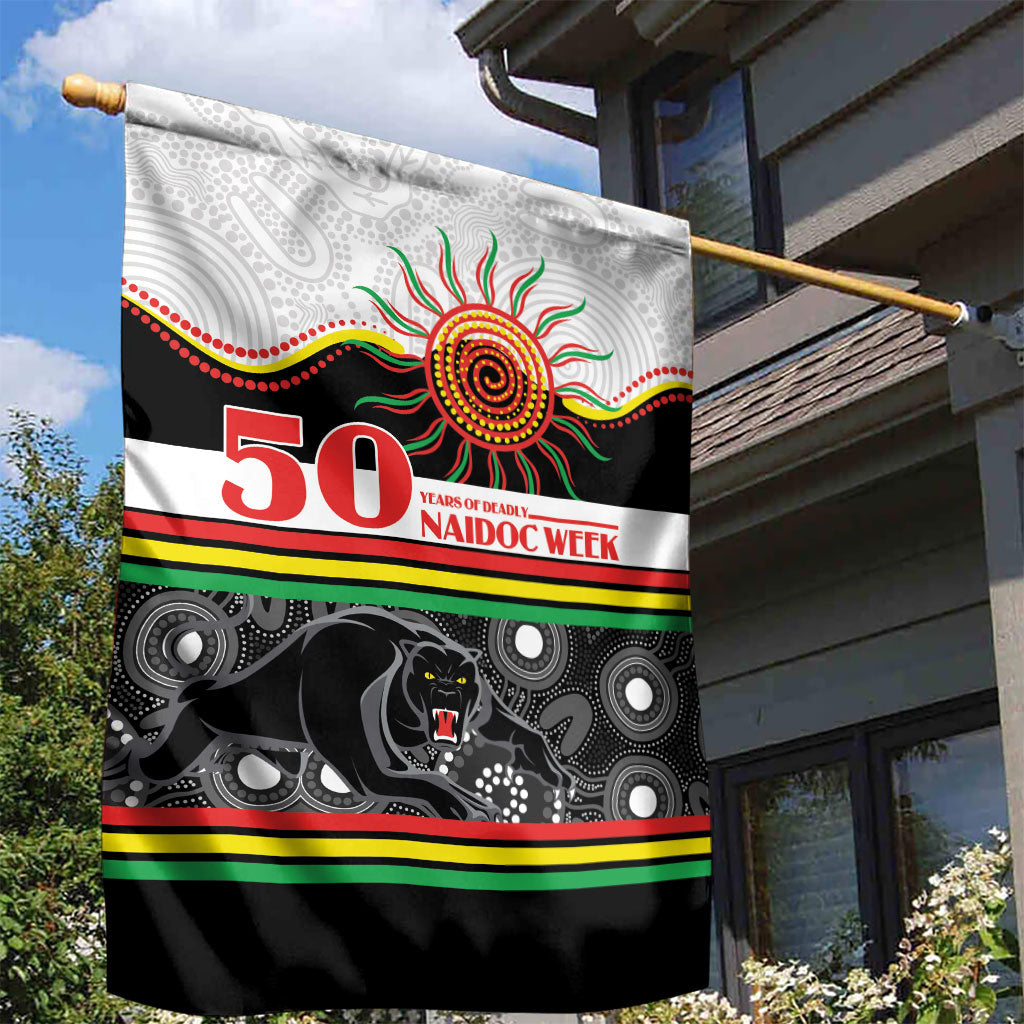 Panthers NAIDOC Week Garden Flag Aboriginal Torres Strait Islanders Vibe
