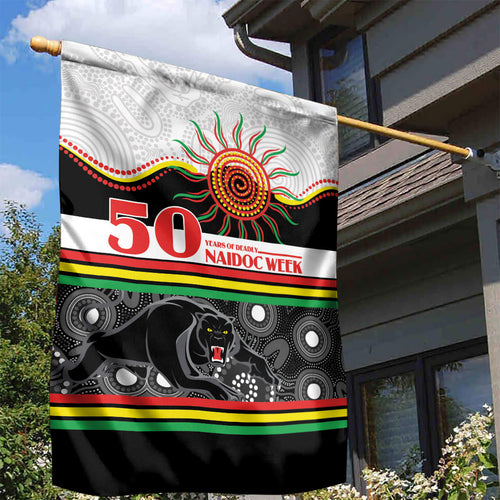 Panthers NAIDOC Week Garden Flag Aboriginal Torres Strait Islanders Vibe
