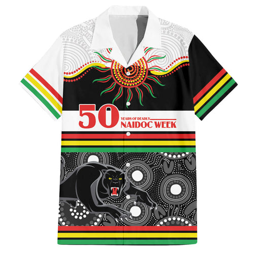 Panthers NAIDOC Week Personalised Hawaiian Shirt Aboriginal Torres Strait Islanders Vibe
