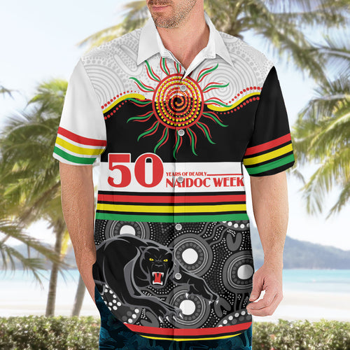 Panthers NAIDOC Week Personalised Hawaiian Shirt Aboriginal Torres Strait Islanders Vibe