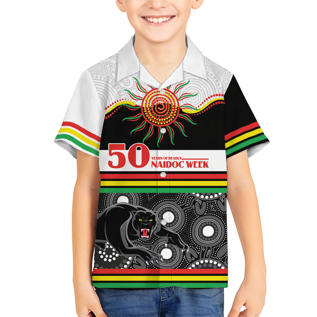 Panthers NAIDOC Week Personalised Hawaiian Shirt Aboriginal Torres Strait Islanders Vibe