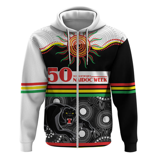 Panthers NAIDOC Week Personalised Hoodie Aboriginal Torres Strait Islanders Vibe