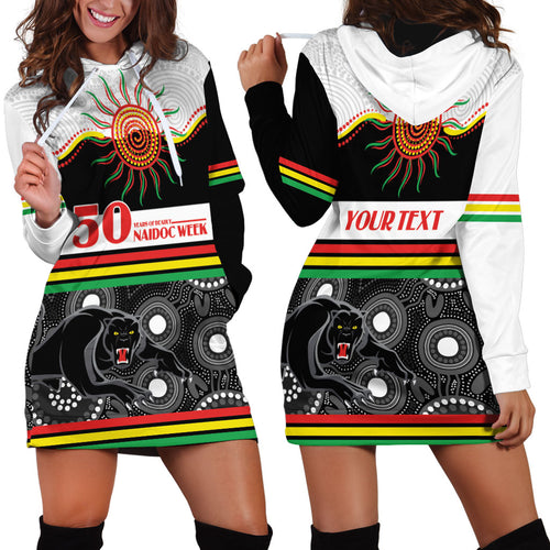 Panthers NAIDOC Week Personalised Hoodie Dress Aboriginal Torres Strait Islanders Vibe