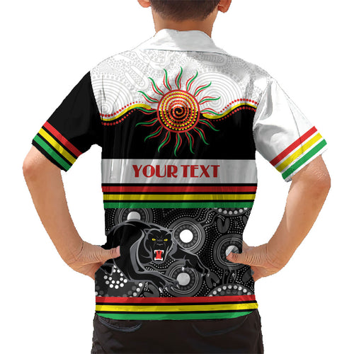 Panthers NAIDOC Week Personalised Kid Hawaiian Shirt Aboriginal Torres Strait Islanders Vibe