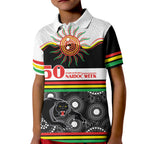 Panthers NAIDOC Week Personalised Kid Polo Shirt Aboriginal Torres Strait Islanders Vibe