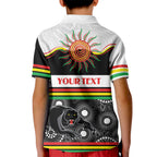 Panthers NAIDOC Week Personalised Kid Polo Shirt Aboriginal Torres Strait Islanders Vibe