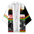 Panthers NAIDOC Week Personalised Kimono Aboriginal Torres Strait Islanders Vibe