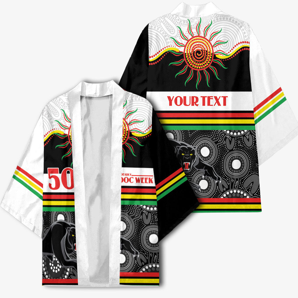 Panthers NAIDOC Week Personalised Kimono Aboriginal Torres Strait Islanders Vibe