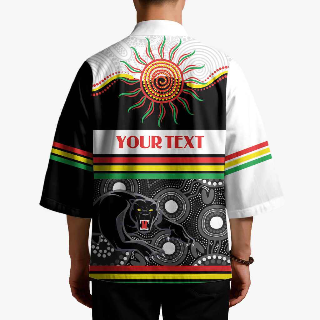 Panthers NAIDOC Week Personalised Kimono Aboriginal Torres Strait Islanders Vibe