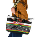 Panthers NAIDOC Week Leather Tote Bag Aboriginal Torres Strait Islanders Vibe