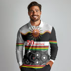 Panthers NAIDOC Week Personalised Long Sleeve Polo Shirt Aboriginal Torres Strait Islanders Vibe
