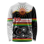 Panthers NAIDOC Week Personalised Long Sleeve Shirt Aboriginal Torres Strait Islanders Vibe