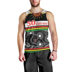 Panthers NAIDOC Week Personalised Men Tank Top Aboriginal Torres Strait Islanders Vibe