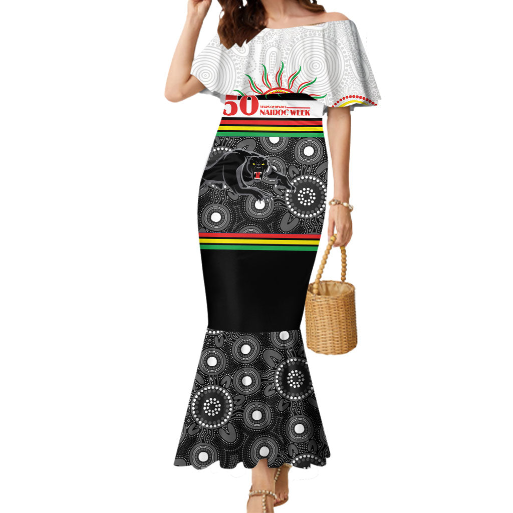 Panthers NAIDOC Week Personalised Mermaid Dress Aboriginal Torres Strait Islanders Vibe