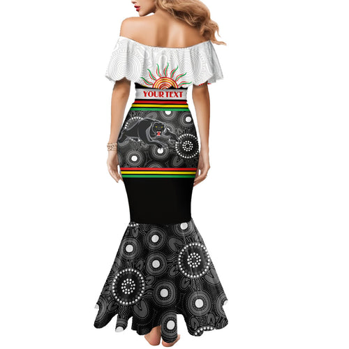 Panthers NAIDOC Week Personalised Mermaid Dress Aboriginal Torres Strait Islanders Vibe