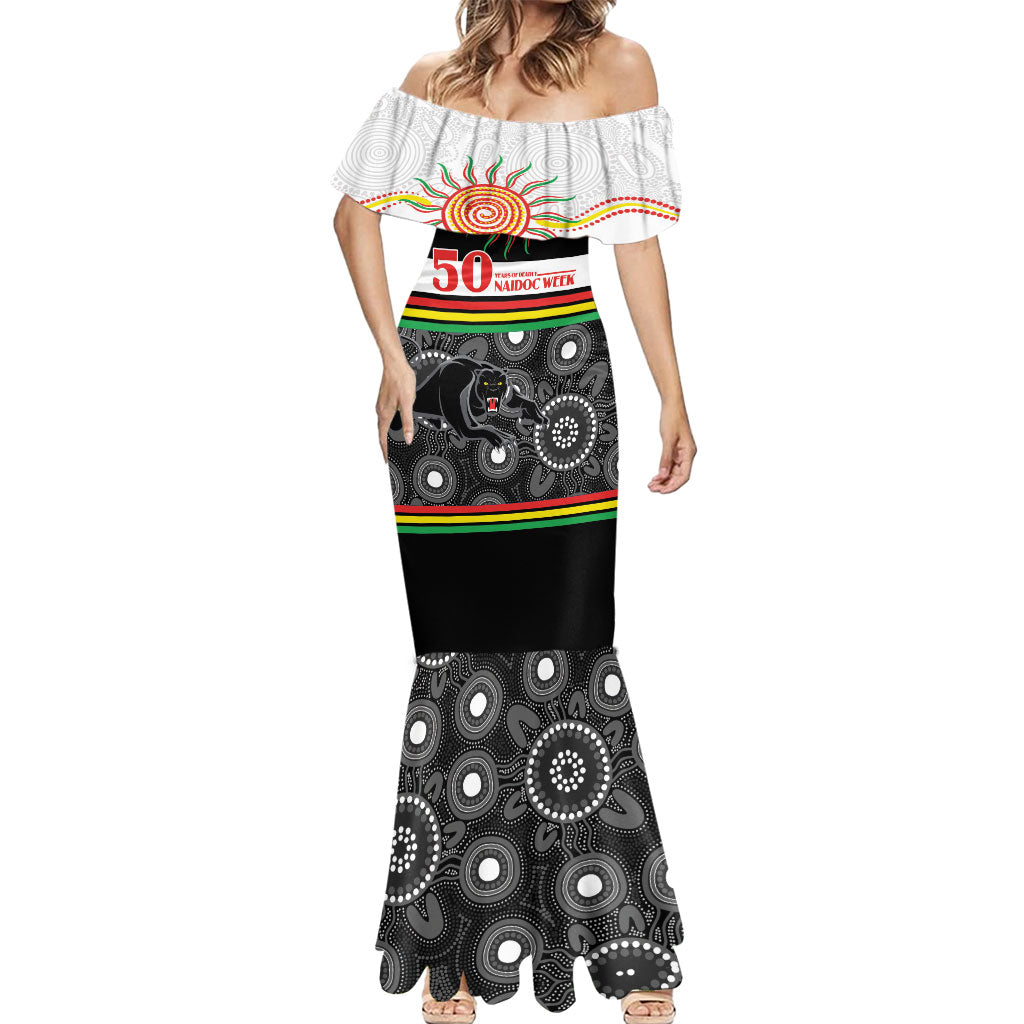 Panthers NAIDOC Week Personalised Mermaid Dress Aboriginal Torres Strait Islanders Vibe