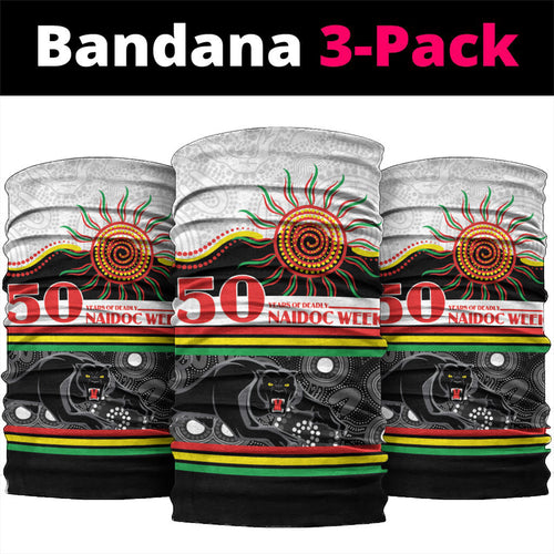 Panthers NAIDOC Week Neck Gaiter Aboriginal Torres Strait Islanders Vibe