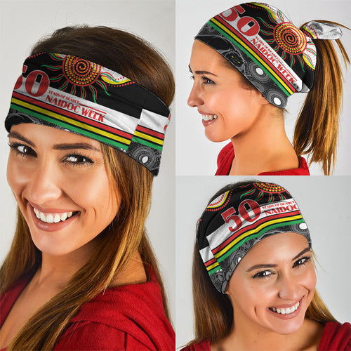 Panthers NAIDOC Week Neck Gaiter Aboriginal Torres Strait Islanders Vibe