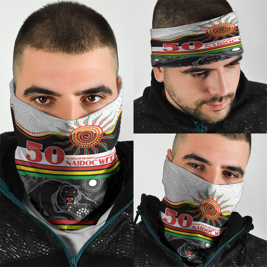 Panthers NAIDOC Week Neck Gaiter Aboriginal Torres Strait Islanders Vibe