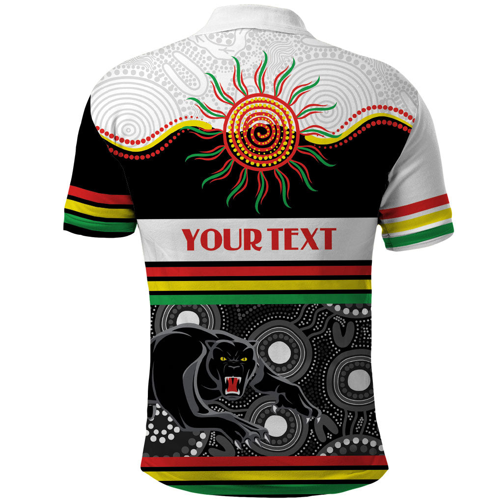 Panthers NAIDOC Week Personalised Polo Shirt Aboriginal Torres Strait Islanders Vibe