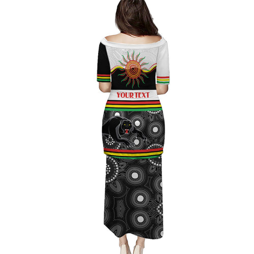 Panthers NAIDOC Week Personalised Puletasi Aboriginal Torres Strait Islanders Vibe