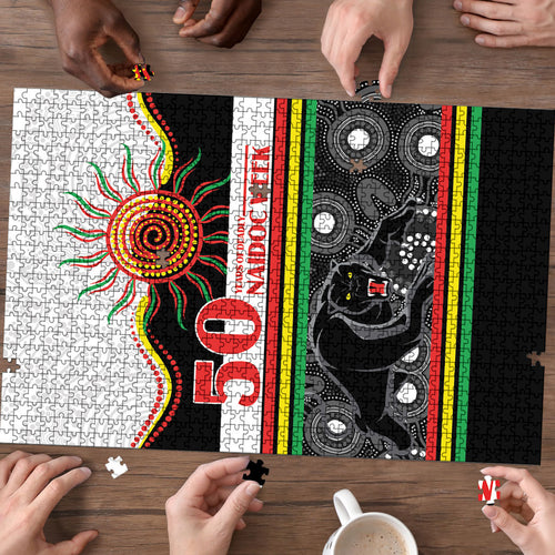 Panthers NAIDOC Week Puzzle Aboriginal Torres Strait Islanders Vibe