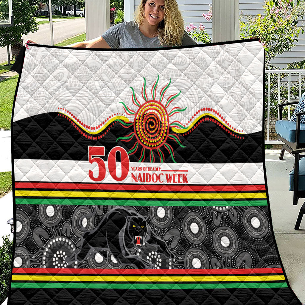 Panthers NAIDOC Week Quilt Aboriginal Torres Strait Islanders Vibe