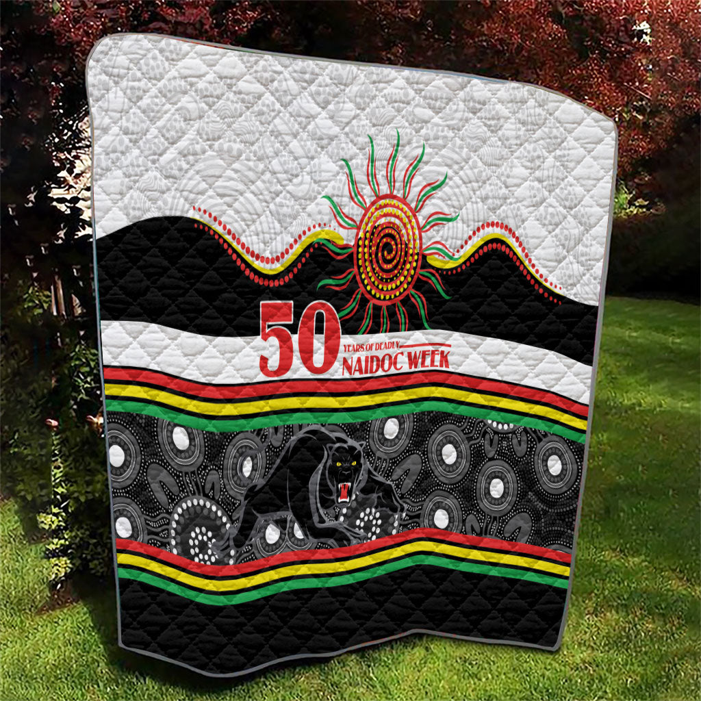 Panthers NAIDOC Week Quilt Aboriginal Torres Strait Islanders Vibe