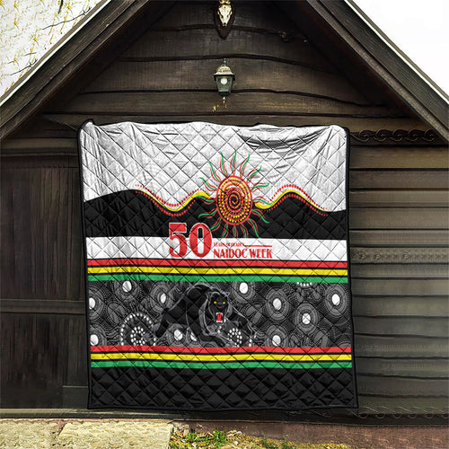 Panthers NAIDOC Week Quilt Aboriginal Torres Strait Islanders Vibe