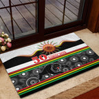 Panthers NAIDOC Week Rubber Doormat Aboriginal Torres Strait Islanders Vibe