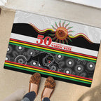 Panthers NAIDOC Week Rubber Doormat Aboriginal Torres Strait Islanders Vibe
