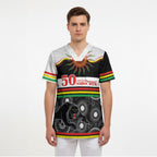 Panthers NAIDOC Week Personalised Scrub Top Aboriginal Torres Strait Islanders Vibe