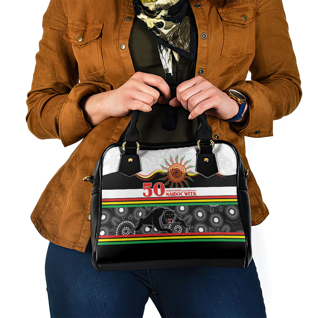 Panthers NAIDOC Week Shoulder Handbag Aboriginal Torres Strait Islanders Vibe