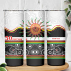 Panthers NAIDOC Week Personalised Skinny Tumbler Aboriginal Torres Strait Islanders Vibe