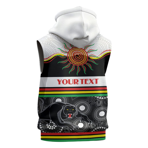 Panthers NAIDOC Week Personalised Sleeveless Hoodie Aboriginal Torres Strait Islanders Vibe