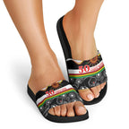 Panthers NAIDOC Week Slide Sandals Aboriginal Torres Strait Islanders Vibe