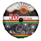 Panthers NAIDOC Week Spare Tire Cover Aboriginal Torres Strait Islanders Vibe