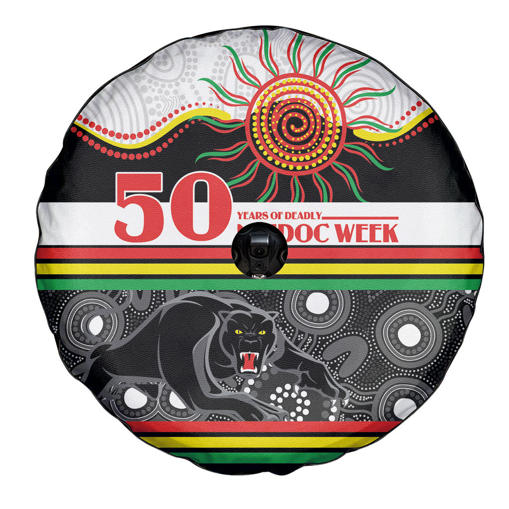 Panthers NAIDOC Week Spare Tire Cover Aboriginal Torres Strait Islanders Vibe