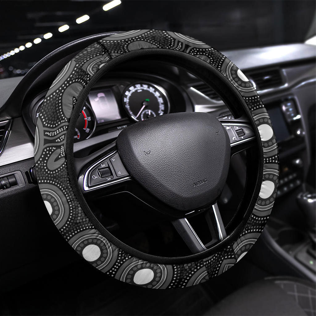 Panthers NAIDOC Week Steering Wheel Cover Aboriginal Torres Strait Islanders Vibe