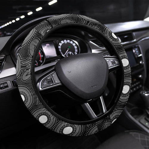 Panthers NAIDOC Week Steering Wheel Cover Aboriginal Torres Strait Islanders Vibe