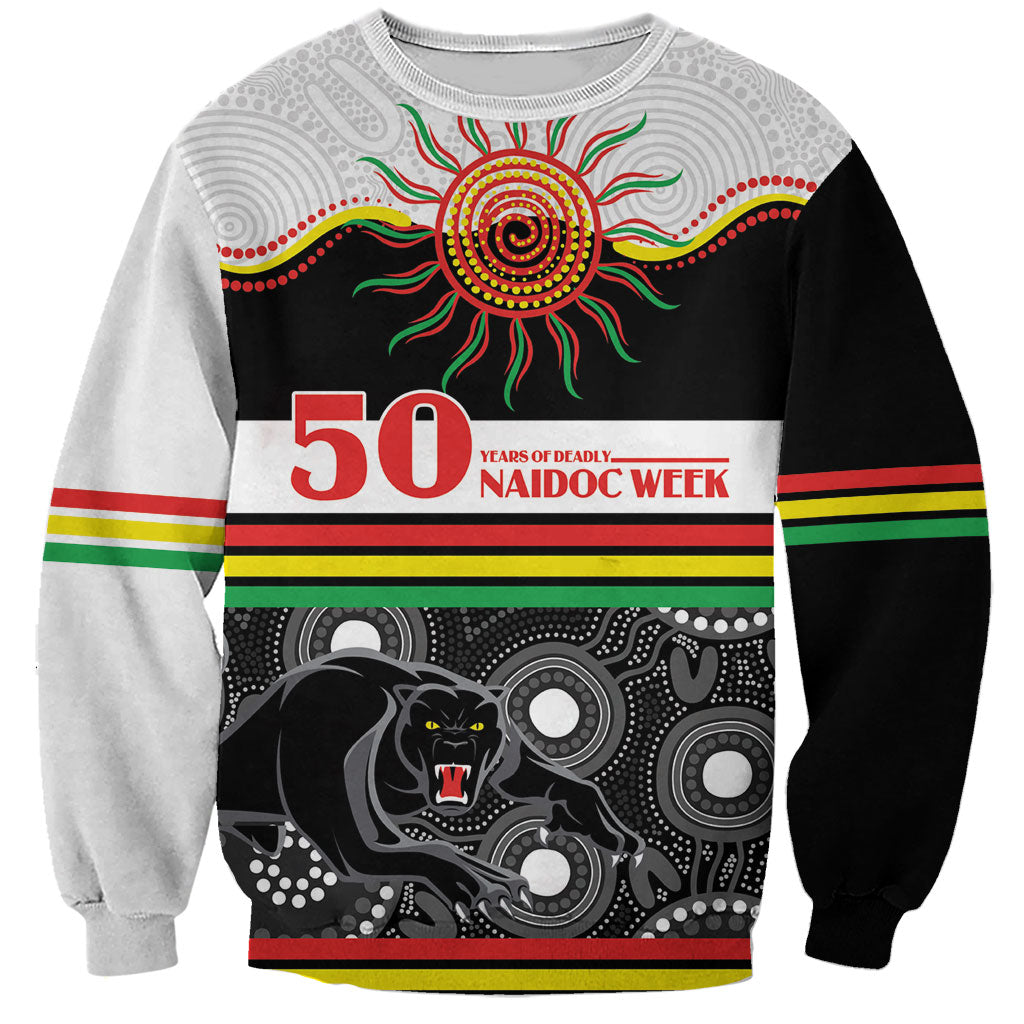 Panthers NAIDOC Week Personalised Sweatshirt Aboriginal Torres Strait Islanders Vibe