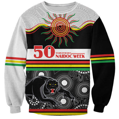 Panthers NAIDOC Week Personalised Sweatshirt Aboriginal Torres Strait Islanders Vibe